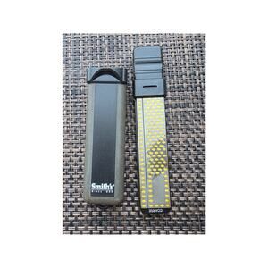 SMITHS 4 X 1 in. Diamond Sharpening Stone, coarse and fine grit